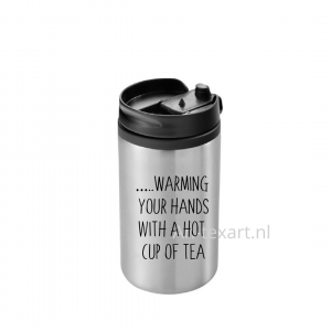 Thermobeker warming hands tea